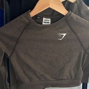 Gymshark Vital Seamless Crop Longsleeves